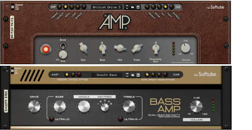 Softube Amps | Reason Studios