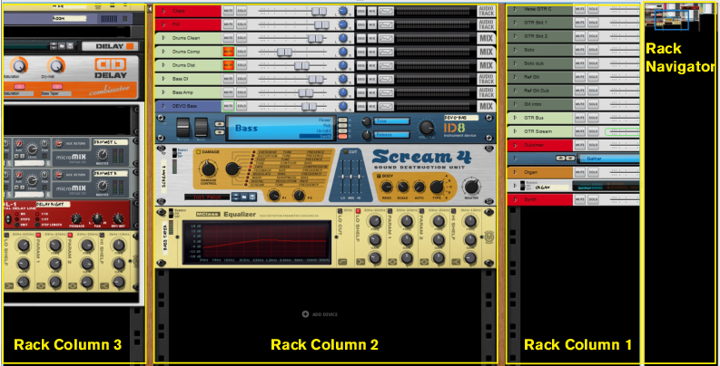 Working with the Rack | Reason Studios